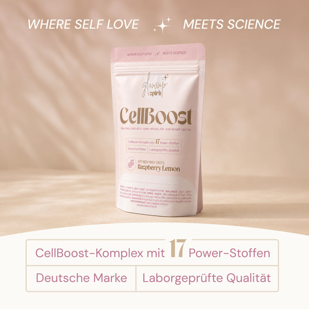 CellBoost – Longevity-Drink mit 17 Power-Stoffen | Raspberry Lemon